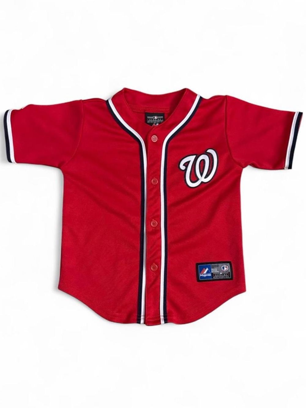 Majestic Red Washington Nationals Kids Baseball Jersey